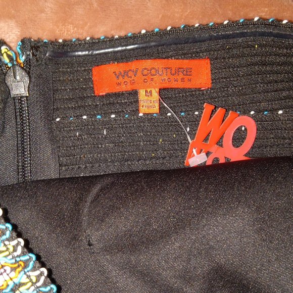 WOW Couture Strapless Bandage Multicolor Dress - Picture 2 of 4